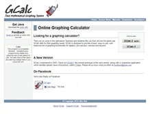 Tablet Screenshot of gcalc.net